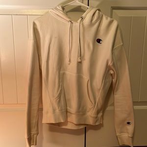 Champion white hoodie